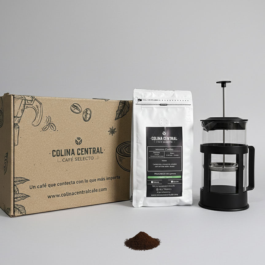Kit El Inicio de Todo Café de origen + Prensa Francesa 12
