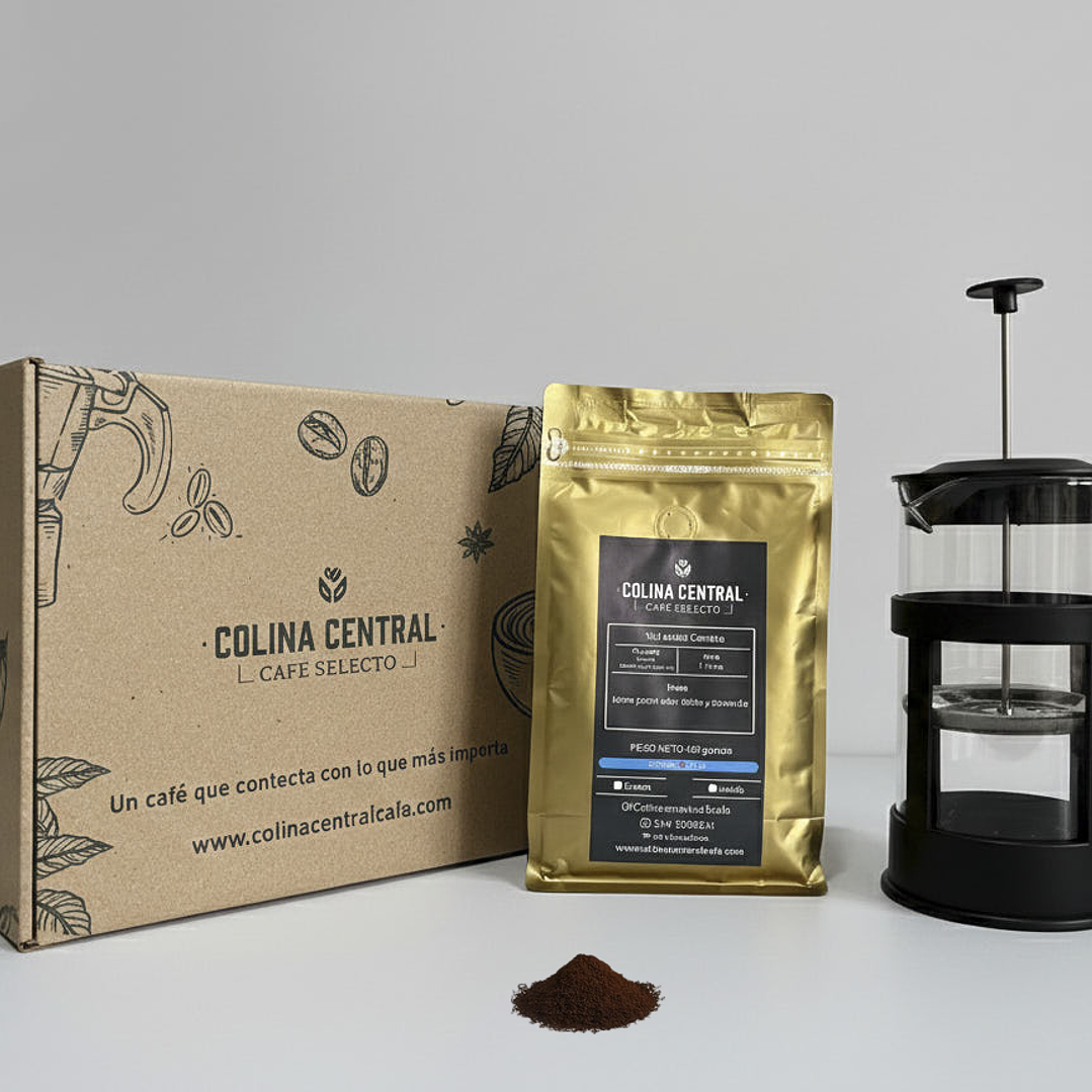Kit El Inicio de Todo Café de origen + Prensa Francesa 10