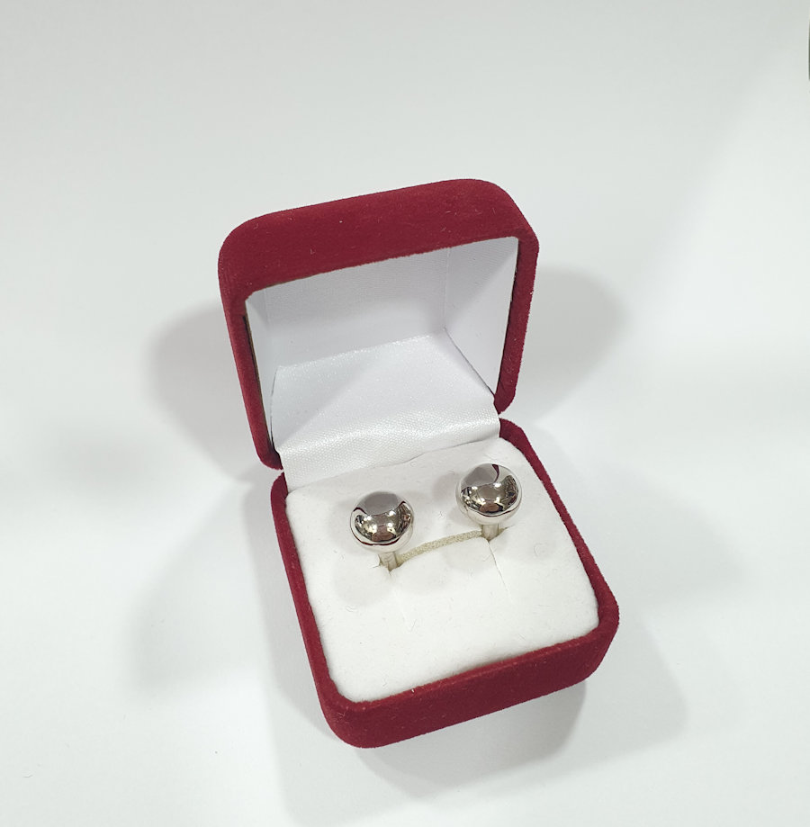 Dot Silver Rounded