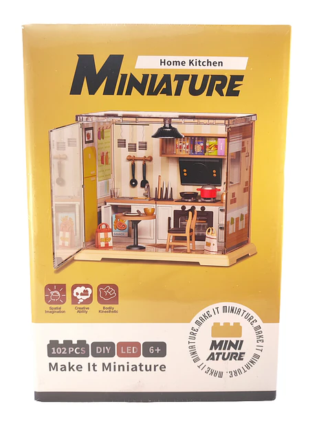 MINIATURE - HOME KITCHEN - 102 PCS