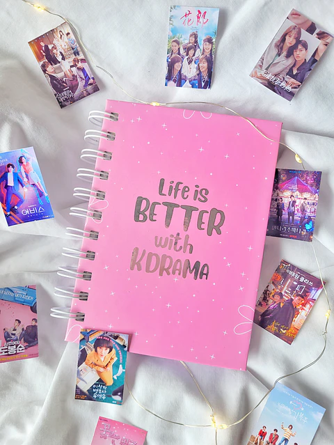 Mini Álbum de K-Dramas Rosa