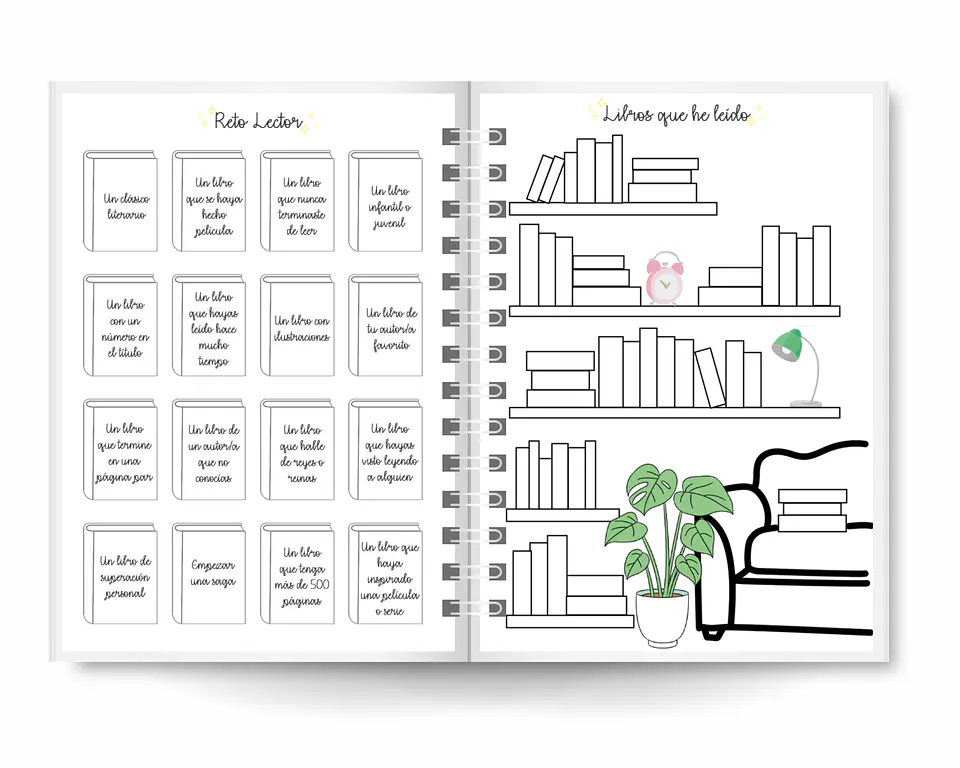 Mini Álbum de Lecturas Burdeo 4