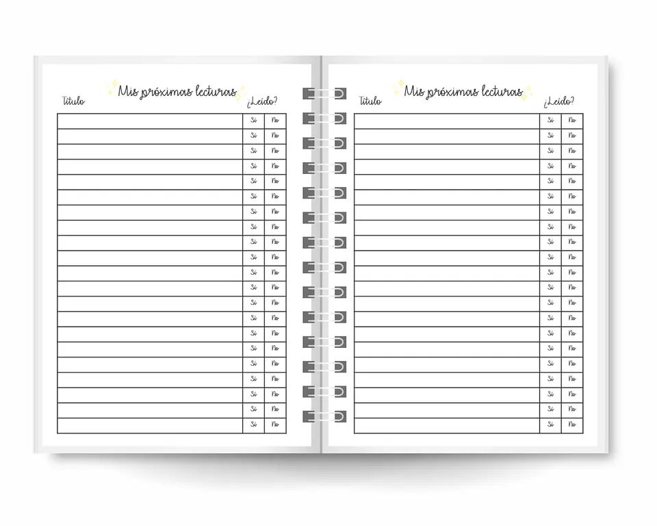 Mini Álbum de Lecturas Niña 2