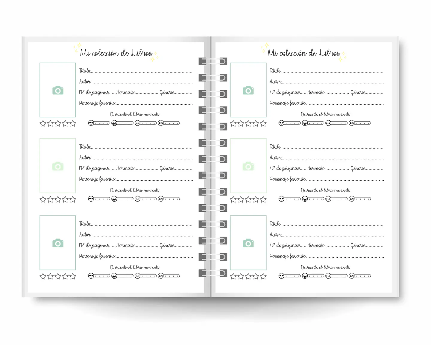Álbum de Lecturas Edición Especial Verde (SIN ELÁSTICO) 4