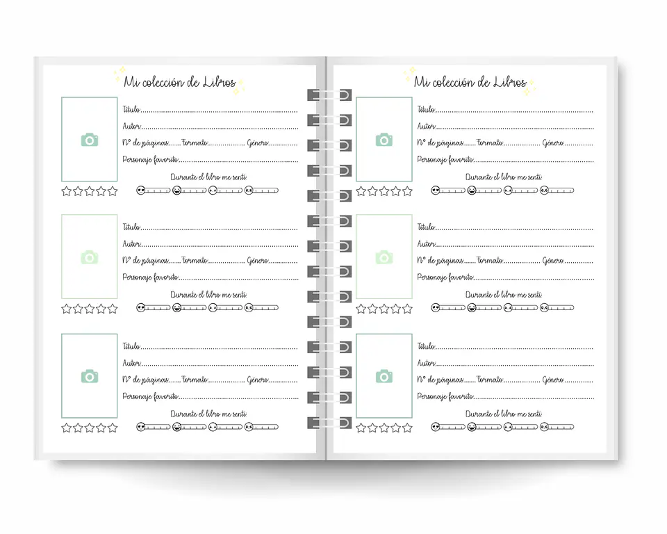 Álbum de Lecturas Edición Especial Verde (SIN ELÁSTICO) 4