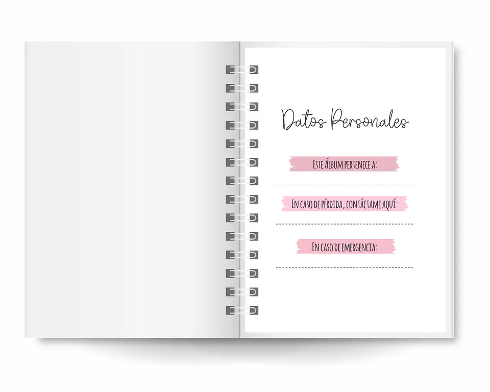 Álbum de Lecturas Rosa 2