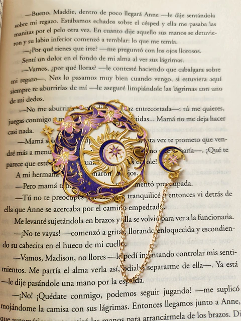 Marcapáginas luna
