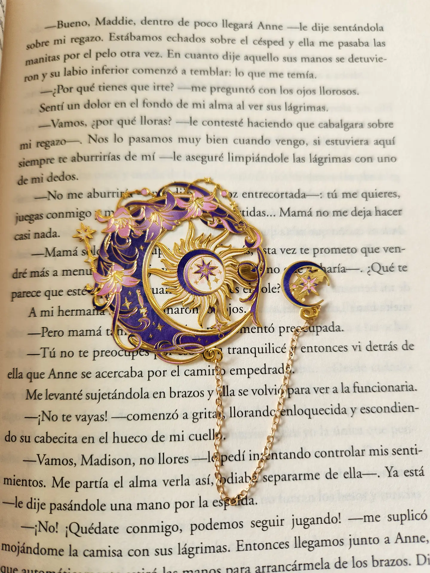 Marcapáginas luna 1