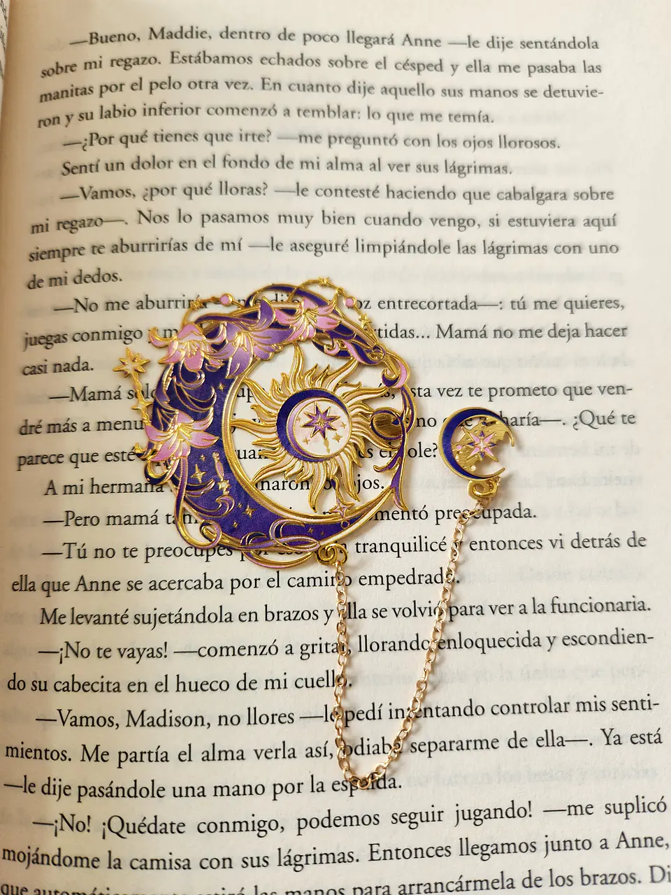 Marcapáginas luna 1