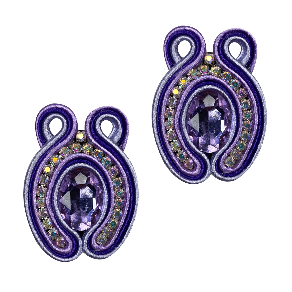 Aros verde escarchado 2