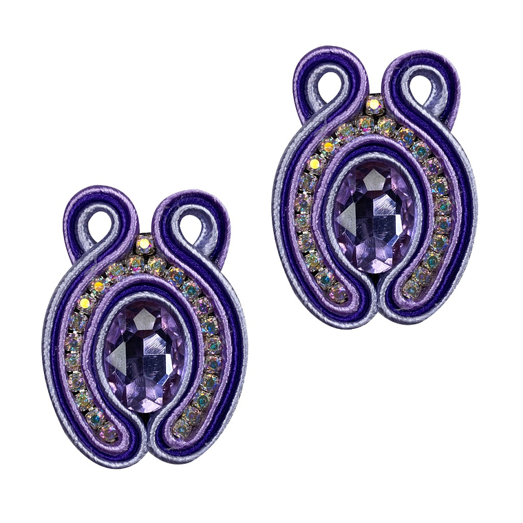 Aros verde escarchado 2