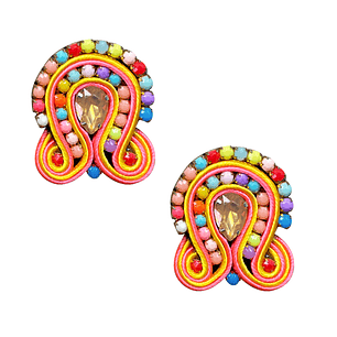 Aros multicolor mediano