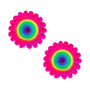 Aros circulo multicolor