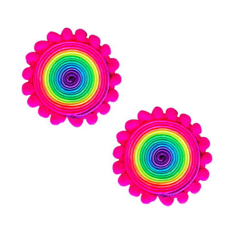 Aros circulo multicolor
