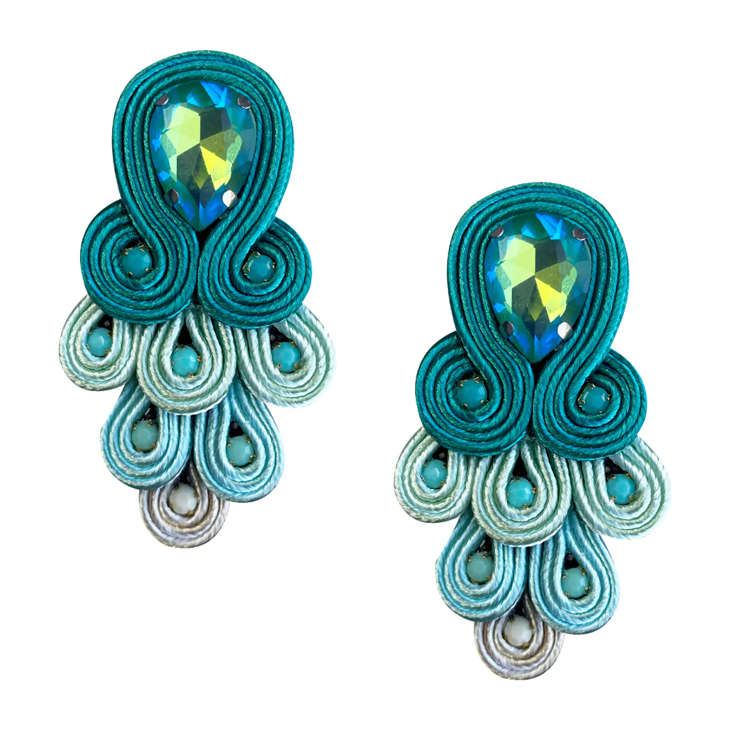 Aros pavo real 4