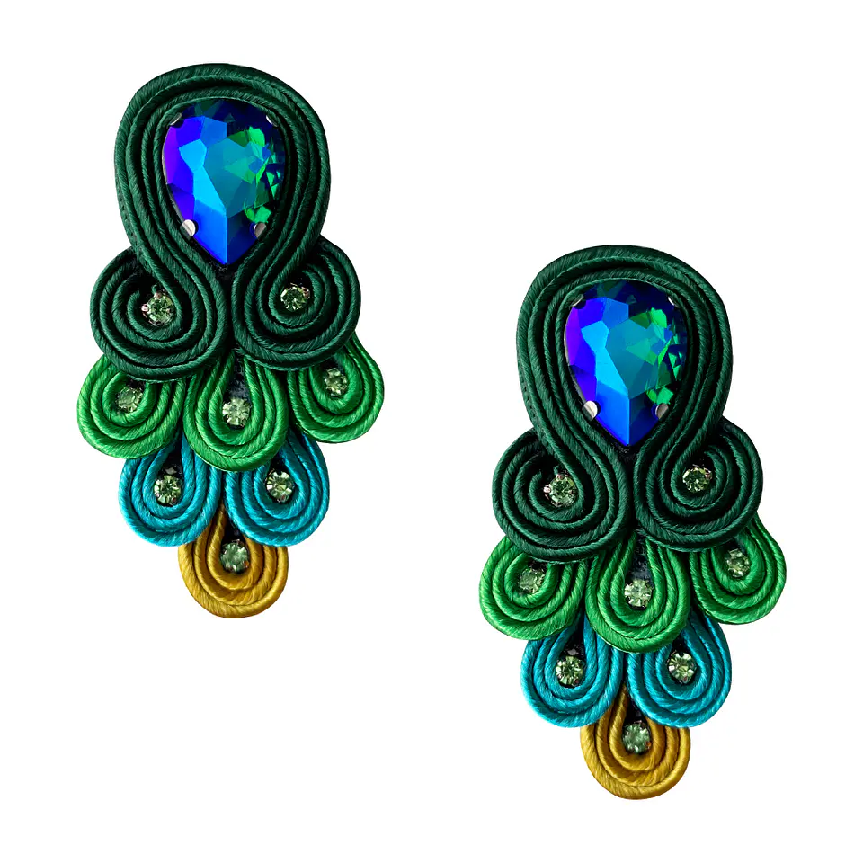 Aros pavo real 5