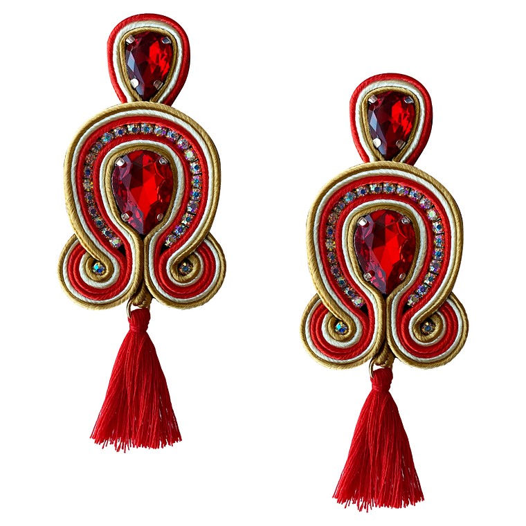 Aros Kuwait con flecos 4