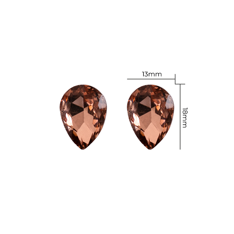 Strass Gota 13x18mm Damasco 1