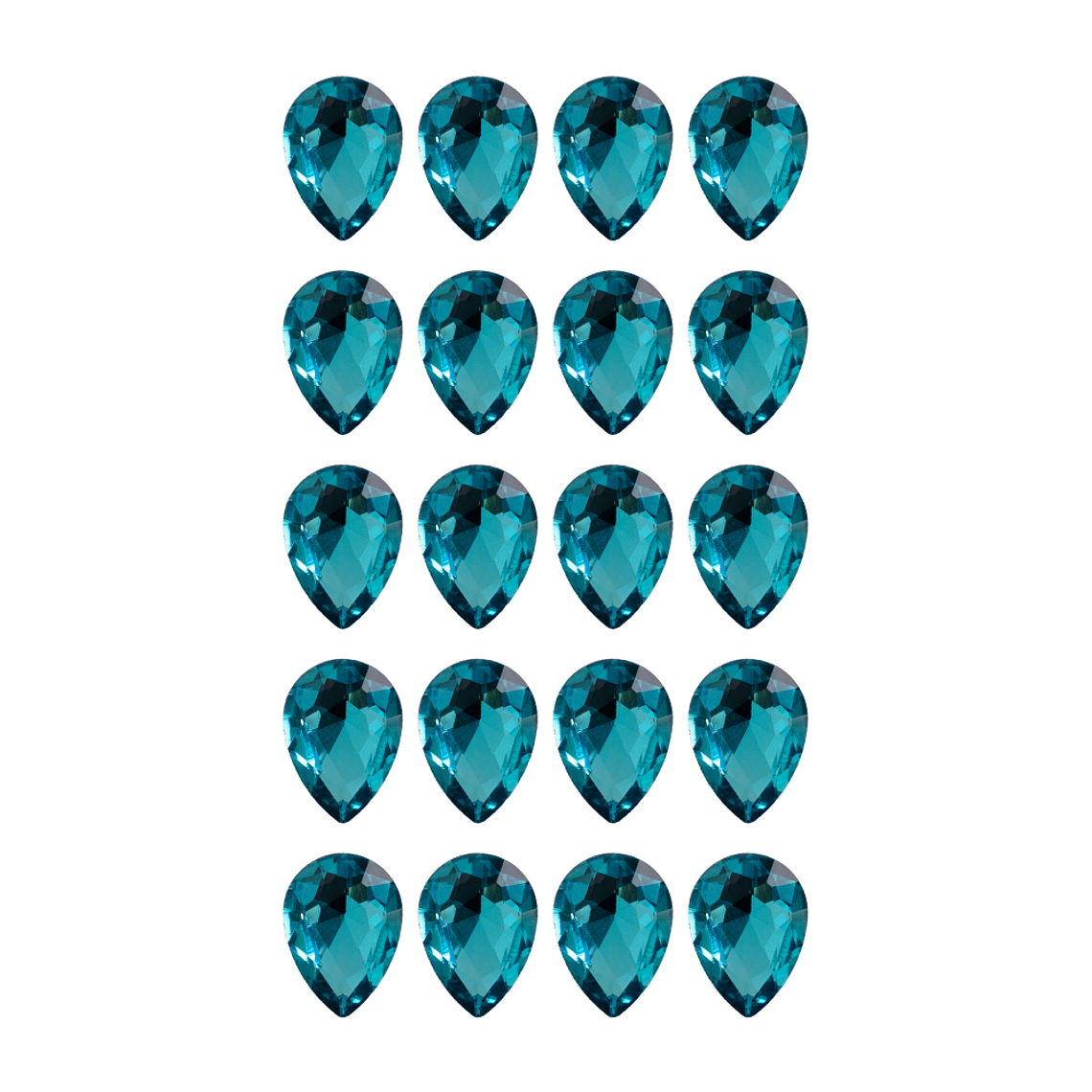 Strass Gota 10x14mm Calipso 2