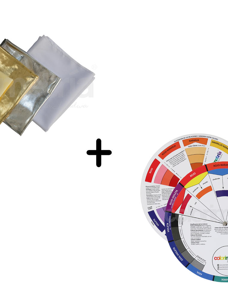 Telas Lame + Círculo Cromático LP 1