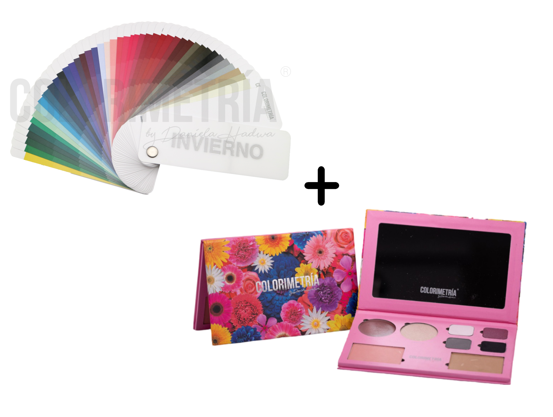Paleta de Colores + Paleta de Maquillaje LP