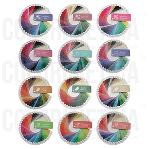 Set Paletas 12 Estaciones