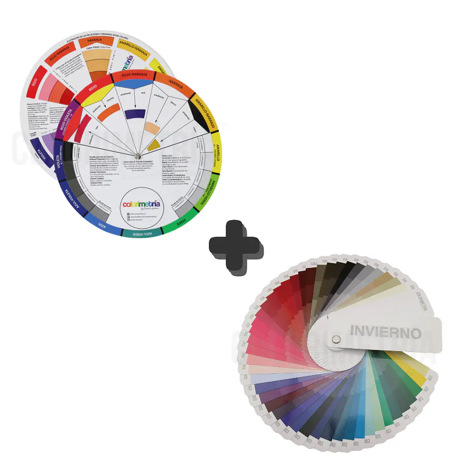 Paleta de Colores + Círculo Cromático LP 1