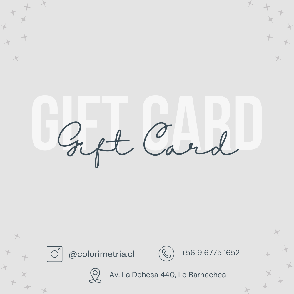 Gift Card: Test de Colorimetría + Paleta de Colores + Paleta de Maquillaje