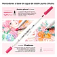 Pupe Paper Friendly 120 Marcadores base de agua - Ohuhu - Miniatura 8