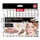 Set 12 Marcadores al Alcohol Tonos Piel - Filgo Alloy - Miniatura 1