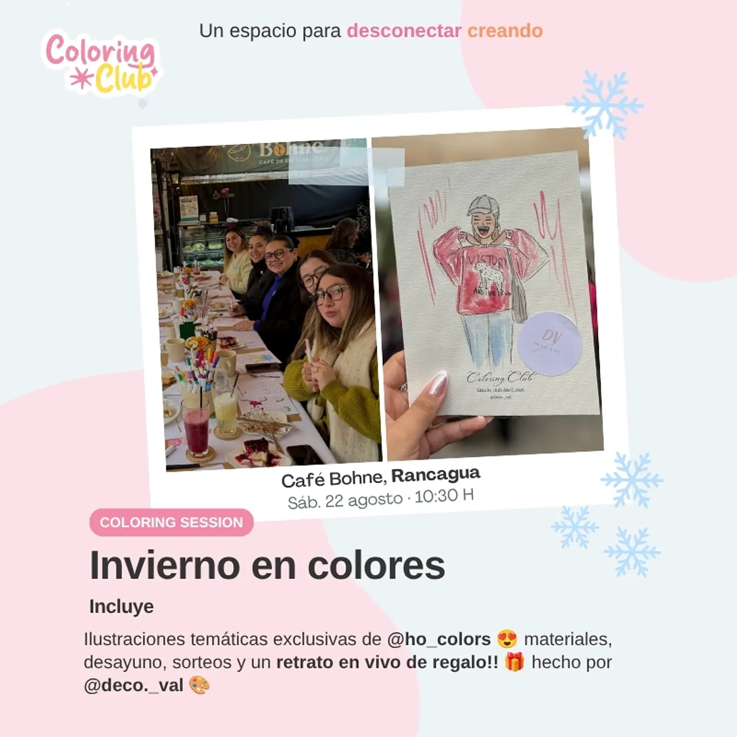 Sesión de coloring 22 de agosto - Rancagua 1