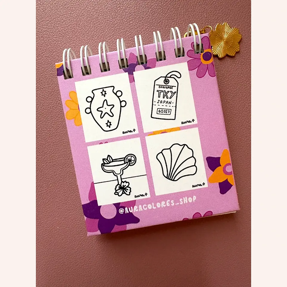 Pack 3 mini libros para colorear - Aura Colores 5
