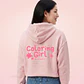 Coloring Girl Hoodie by Coloring Club - Miniatura 2
