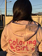 Coloring Girl Hoodie by Coloring Club - Miniatura 4