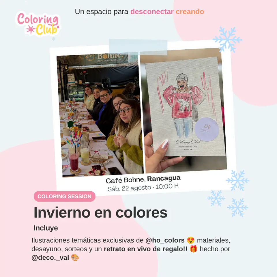 Sesión de coloring 22 de agosto - Rancagua 1