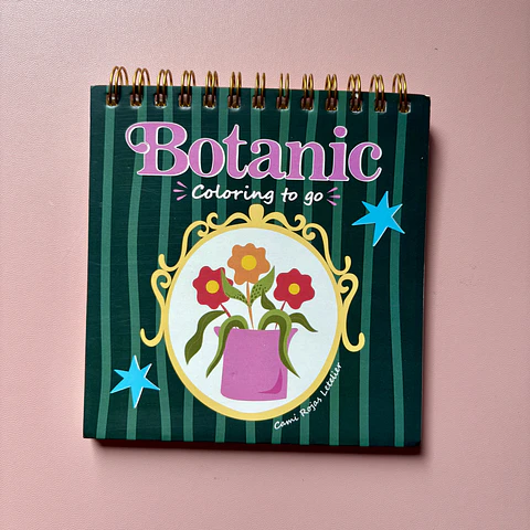 Libro para colorear BOTANIC - La Purpurina