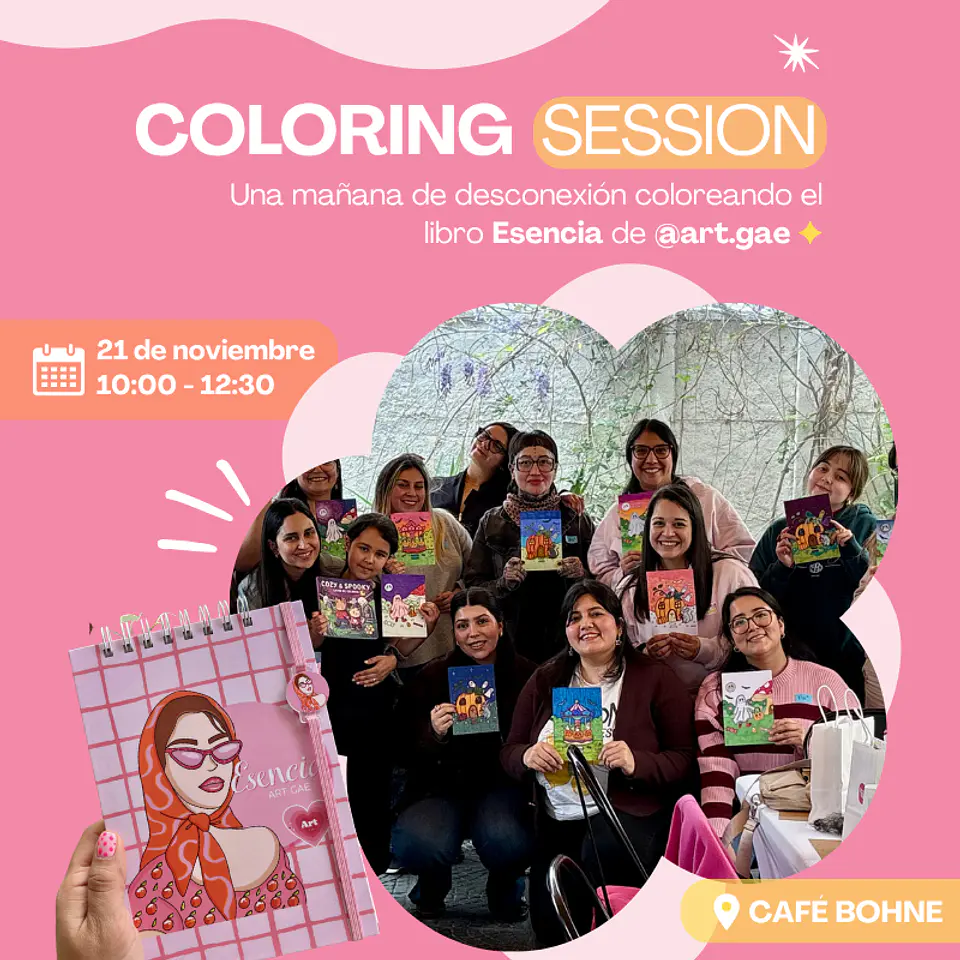 Sesión de coloring 21 de noviembre - Rancagua 1