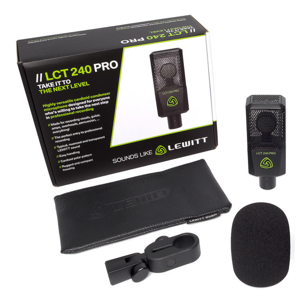 Microfono Condensador Lewitt LCT 240 PRO BLK 4
