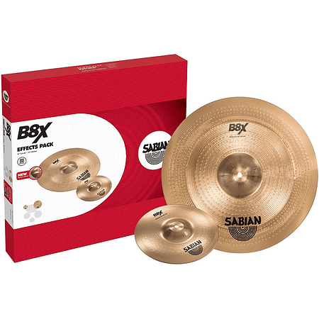 Pack Platillos Bateria Sabian B8X Effects Pack (45005X)