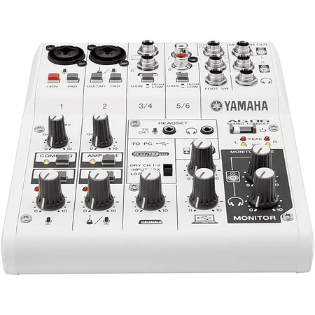 Mixer Analogo con Interfaz USB Yamaha AG06