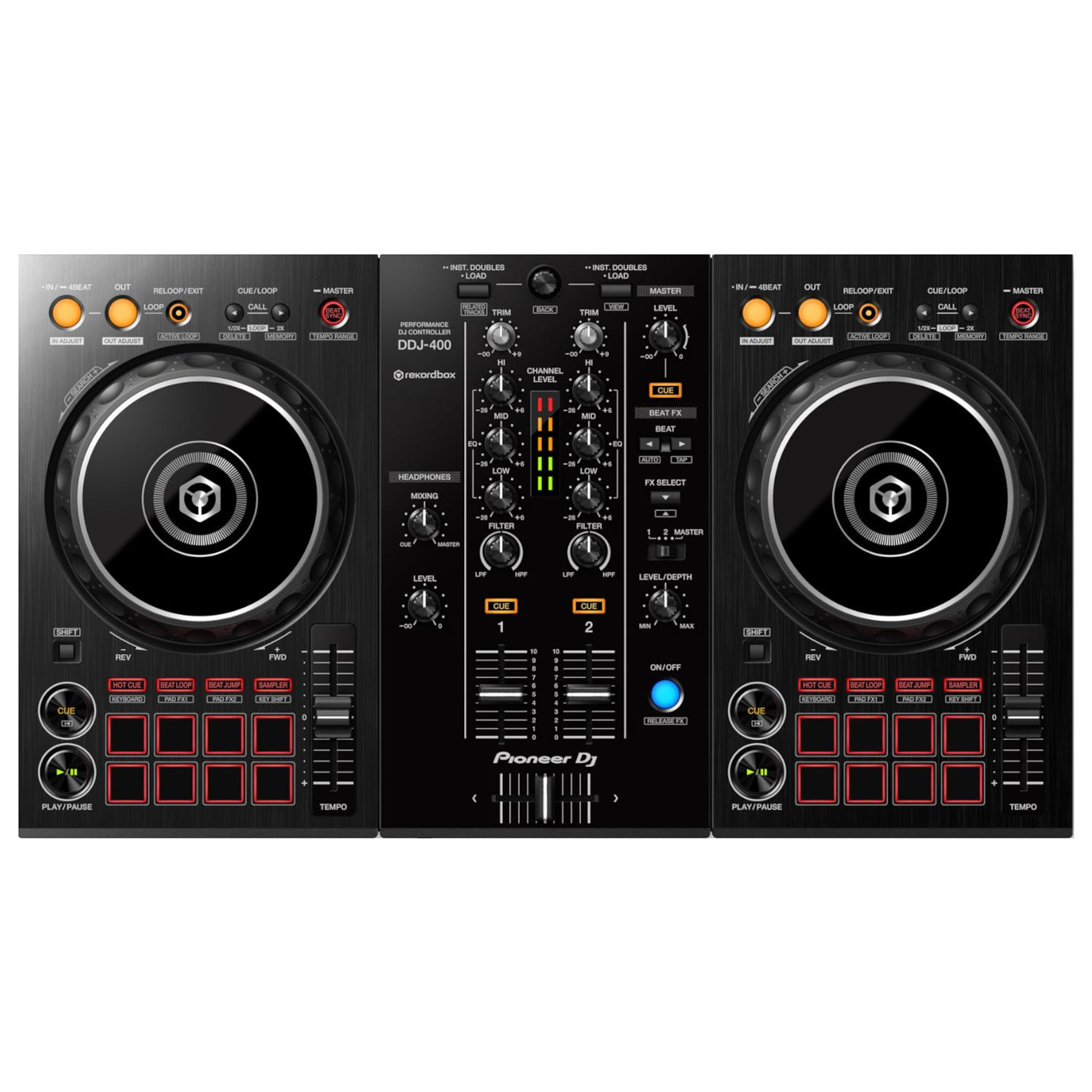 Mini Controlador de DJ Pioneer DJ DDJ-400