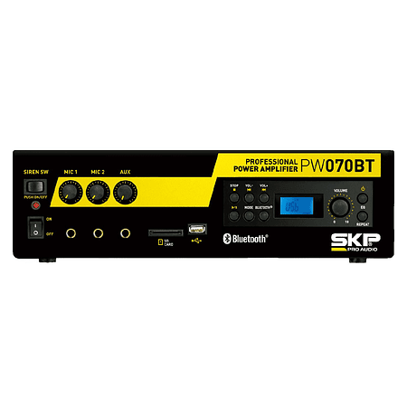 Amplificador para perifoneo SKP PW-070BT