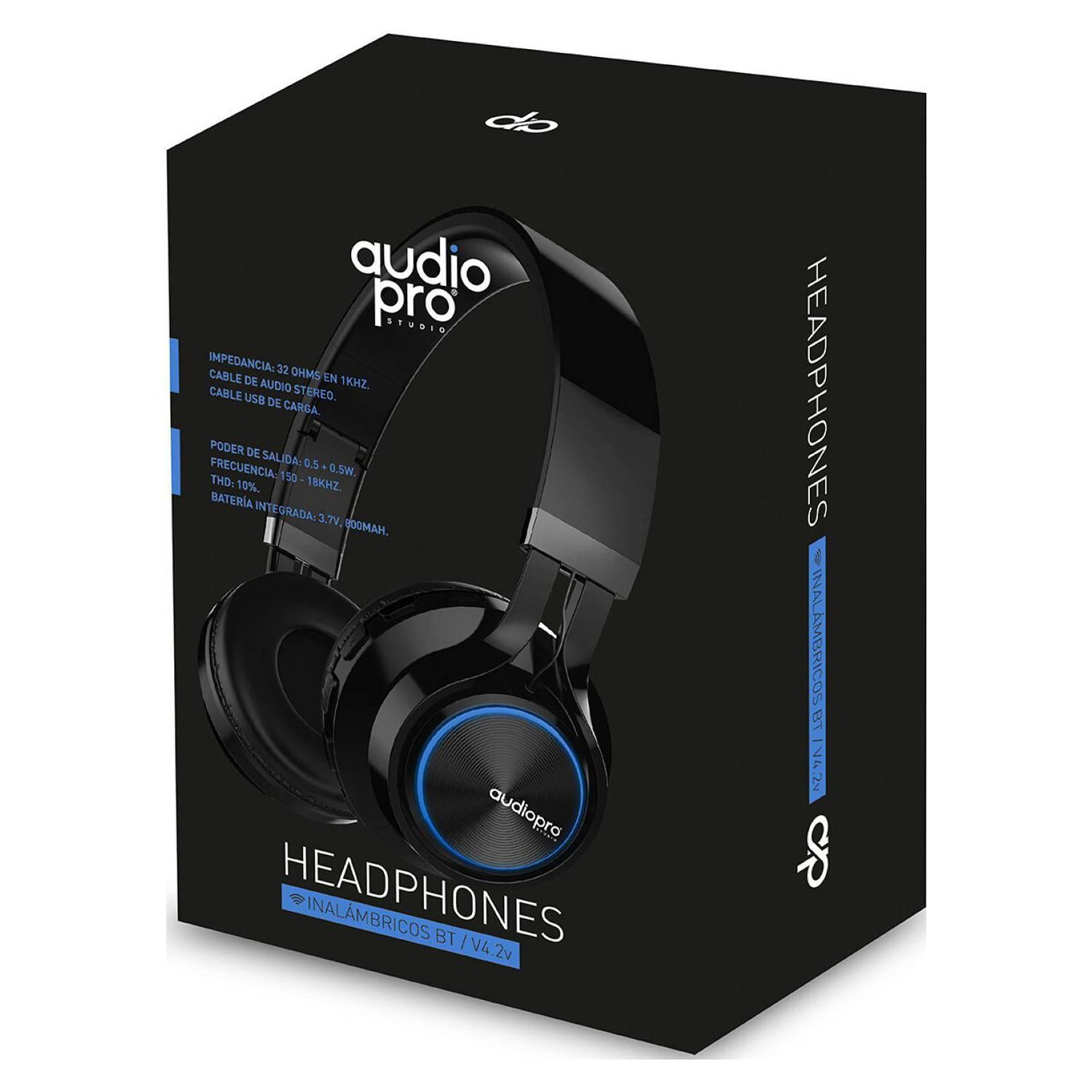 Audifonos Bluetooth Audio Pro AP02012BL