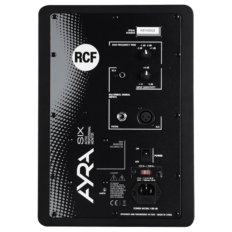 Monitor Estudio Profesional RCF AYRA 6 (Unidad) 4