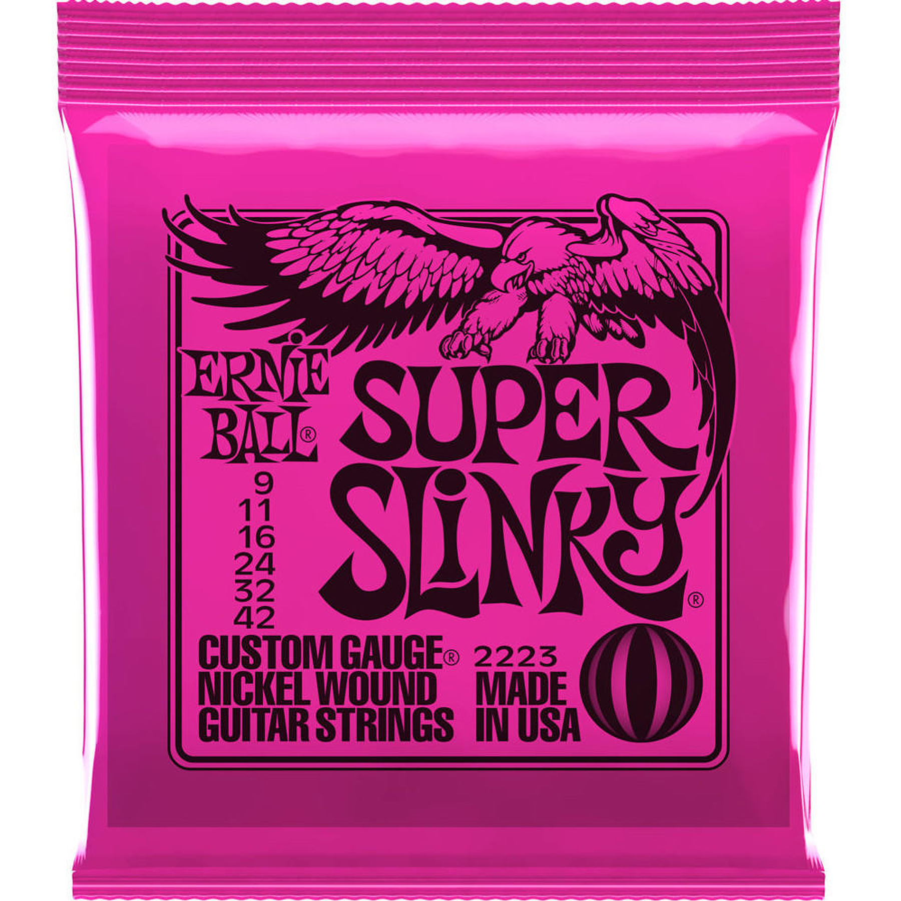 Cuerdas para guitarra electrica Ernie Ball P02223