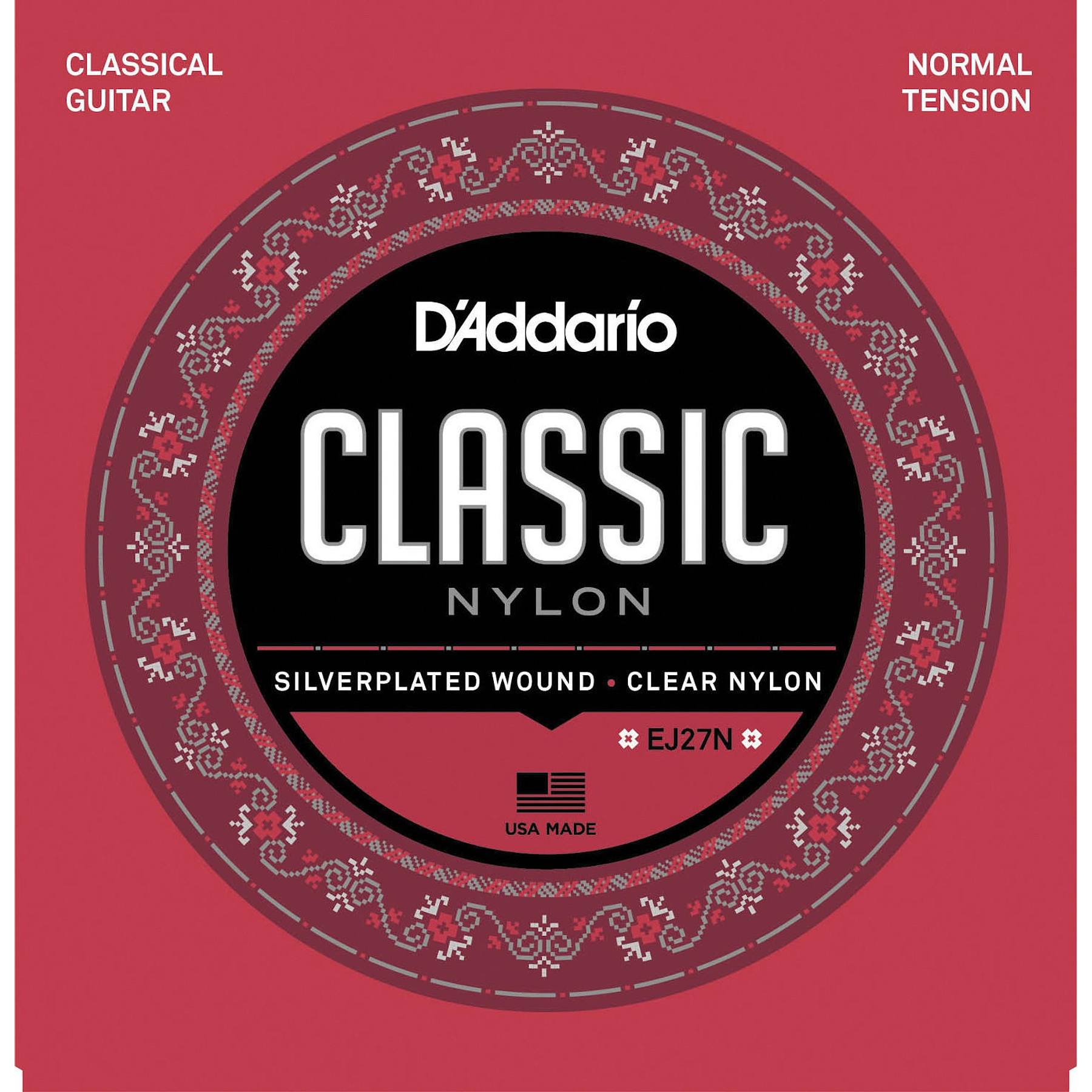 Cuerdas para guitarra clasica D'Addario EJ27N