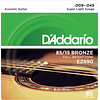 Cuerdas para guitarra acustica D'Addario EZ890