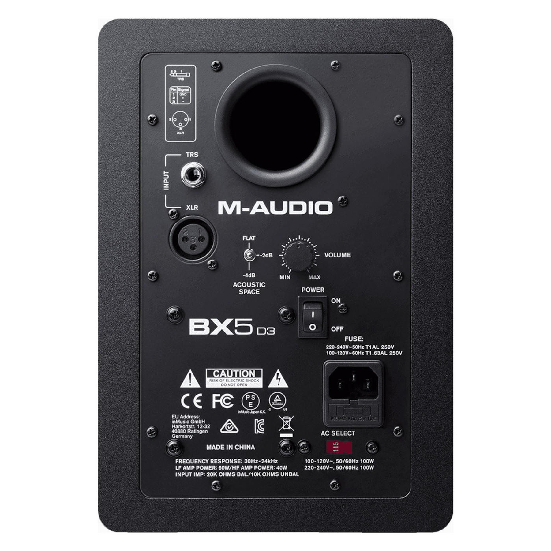 Monitor de Estudio M-Audio BX5 D3