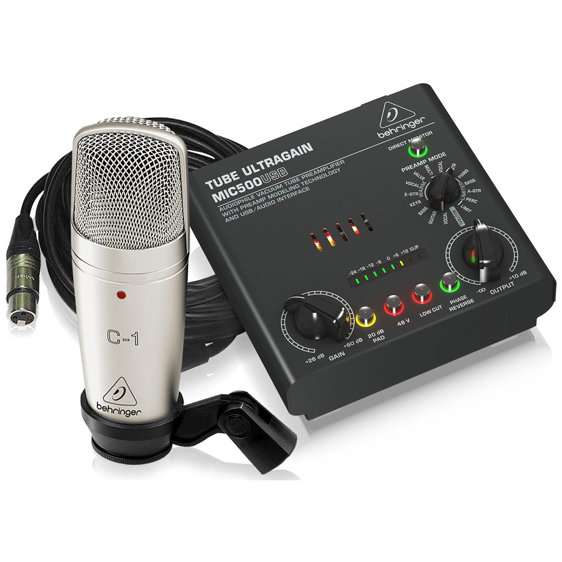 Sistema de Grabacion Behringer Voice Studio 1