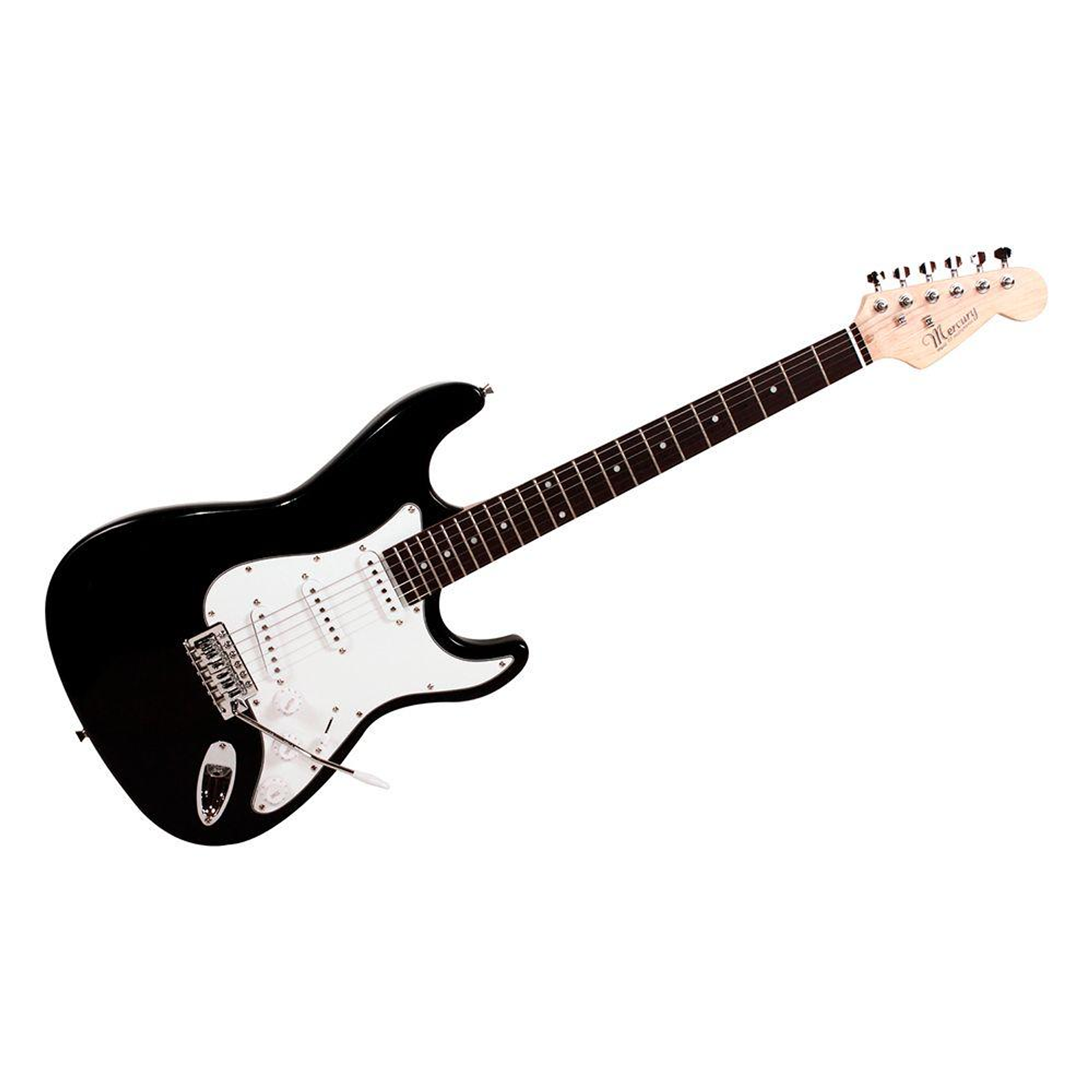 Pack Guitarra Electrica Mercury MS15N negro
